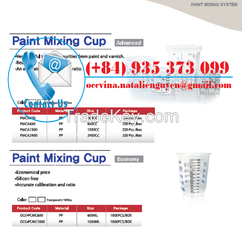 Paint Mixing Cup for Repair Collision Industry
