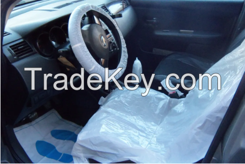 Disposable Car Seat Cover/ Clean Kit 5in1