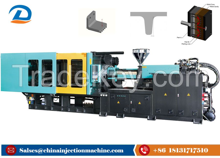 Full Automatic Two Color Air Blowing Injection Molding Machine