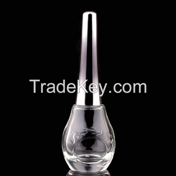 Nail Varnish glass bottles with lids and brush