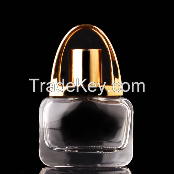 Nail Varnish glass bottles with lids and brush