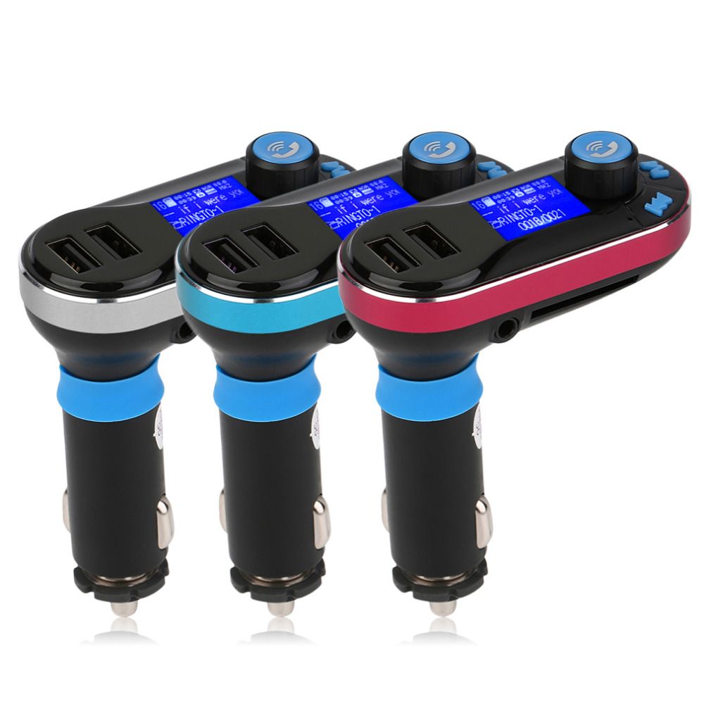 Fastly Car Fm Transmitter Bluetooth Usb Charger For Mobile Phone