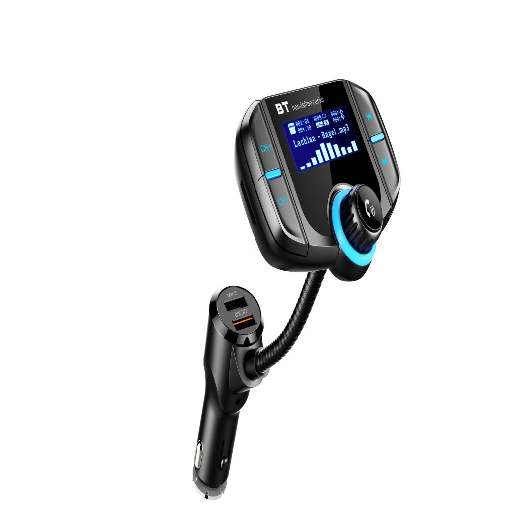 High Quality Wireless Car Mp3 Player Bluetooth Fm Radio Transmitter With Car