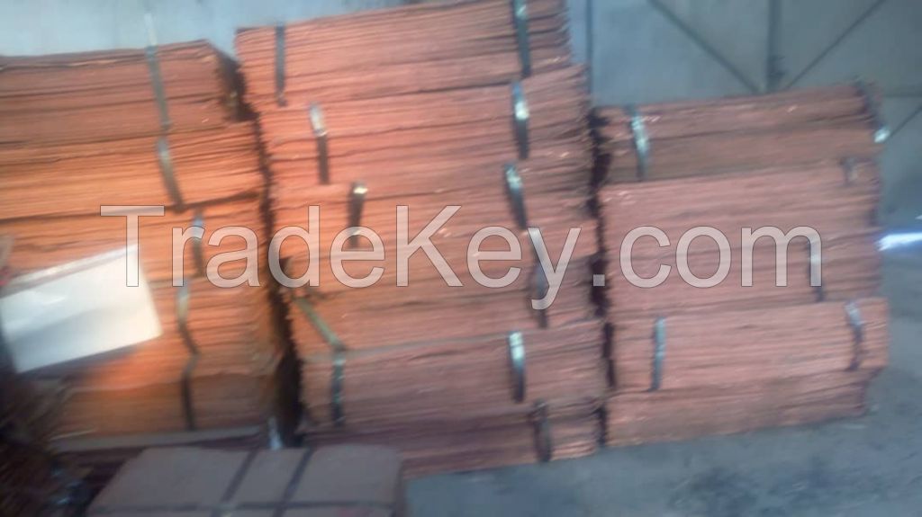 Quality Copper Cathode Grade A Purity Cathode Copper 99.99%