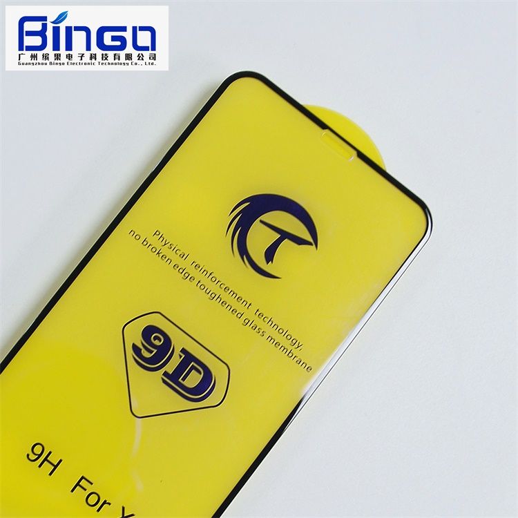 Hotsale 9D High Clear Anti-Scratch Explosion-proof Tempered Screen Protector for iphone 6 7 8 8Plus X