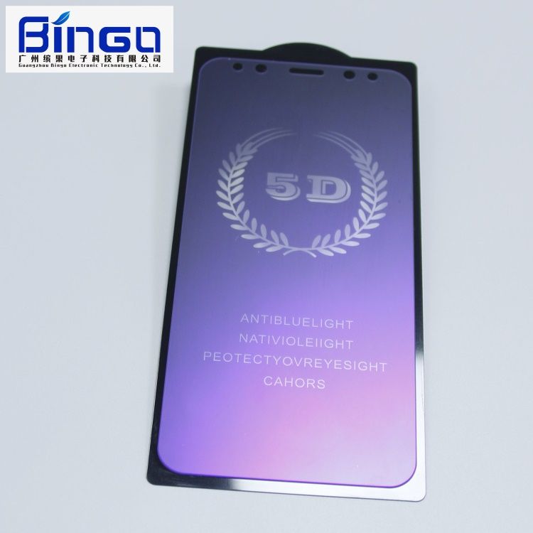 5D Anti bule Ray Anti-clear  Frosted Glass Tempered Glass Screen Protector  Protection for Samsung  J5 J7 A5 A7 S6 S7