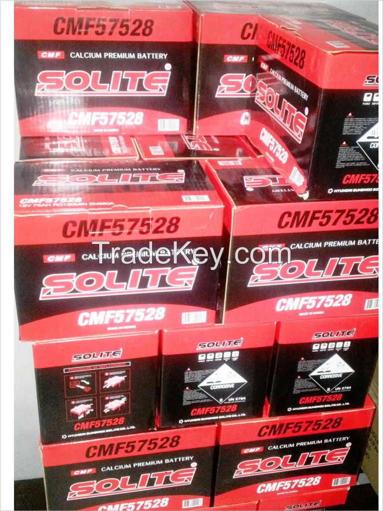 Solite Automotive MF Batteries