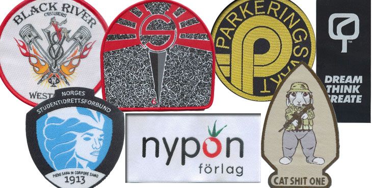 woven badges woven patches woven labels