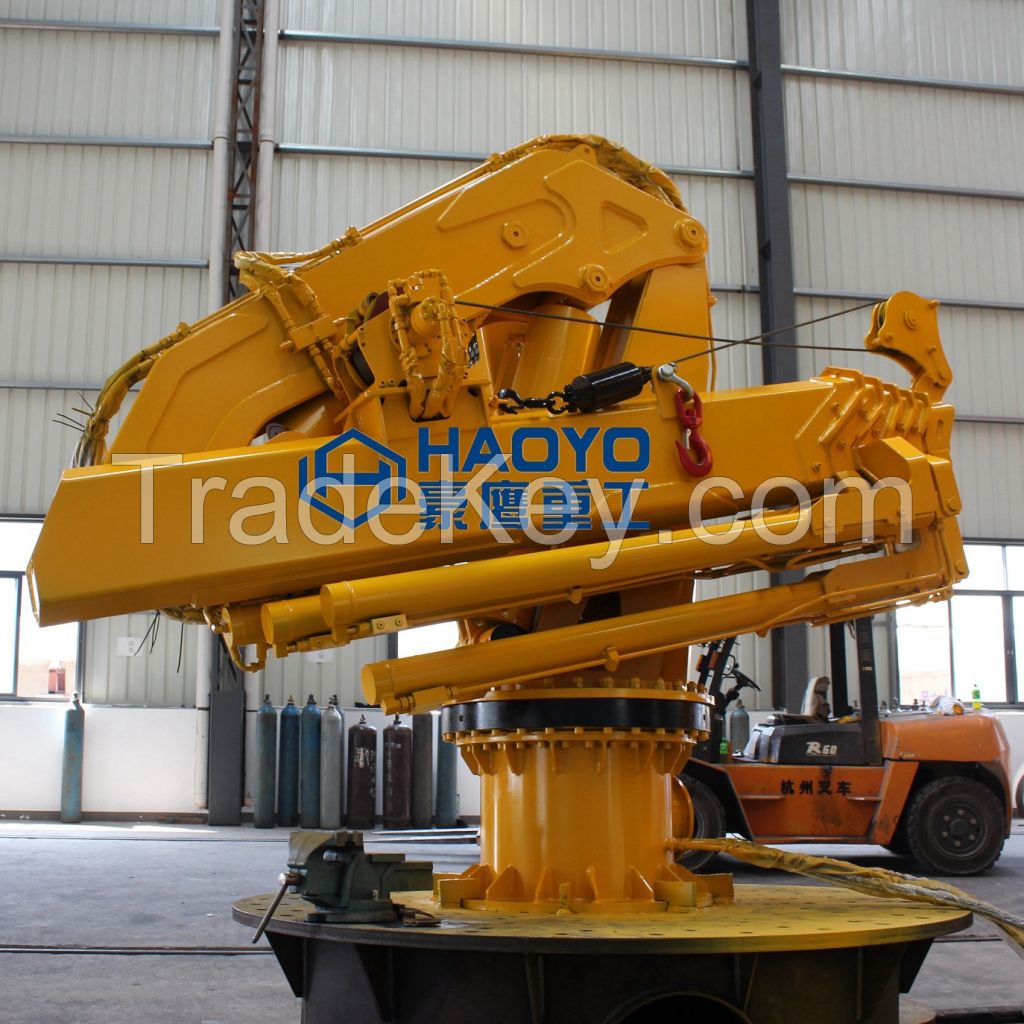 HAOYOGROUP marine crane small crane for sale