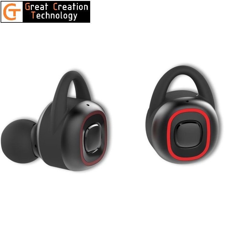 CVC6.0 noise reduction TWS earbuds V4.2 sports Bluetooth headset