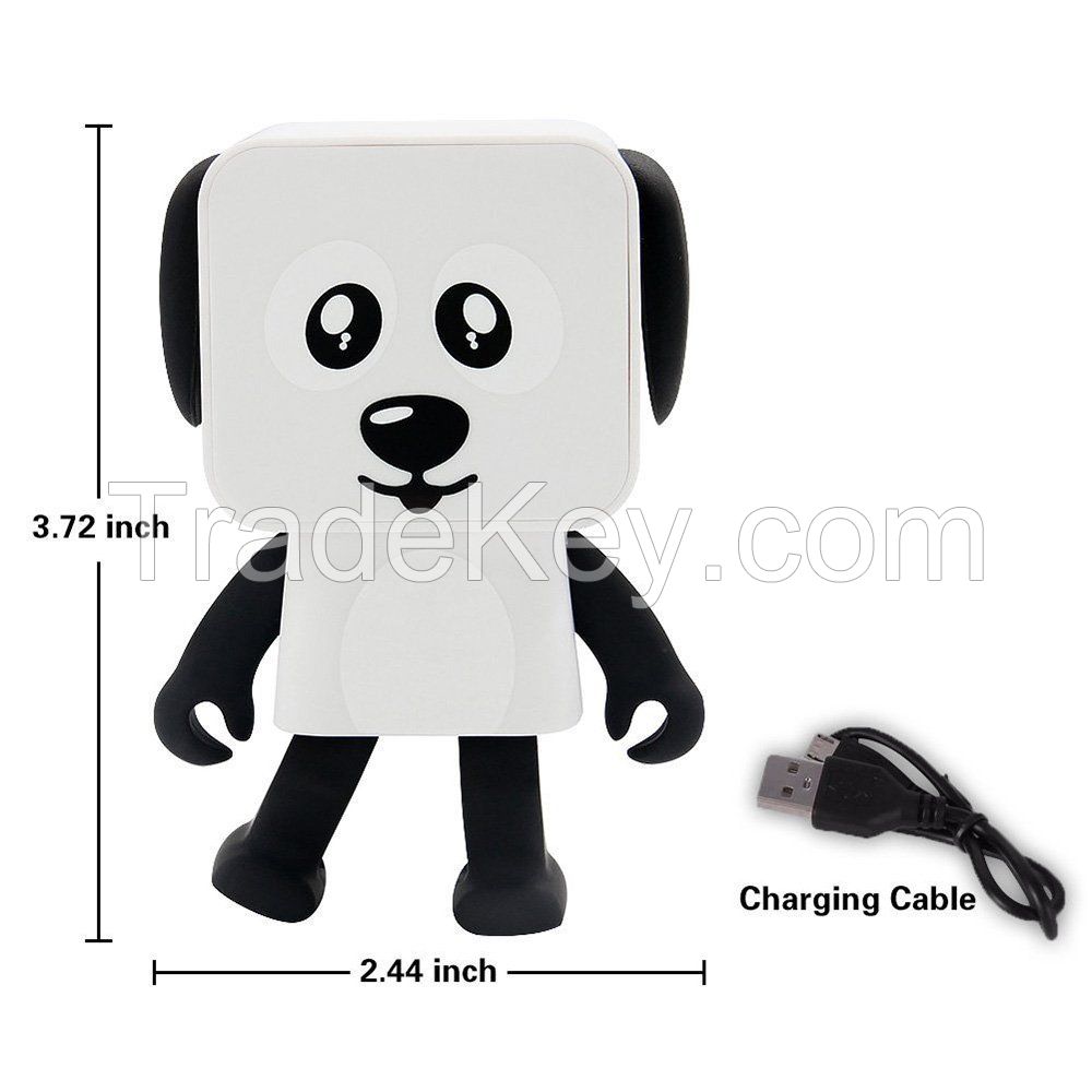 New Mini Smart Wireless Speakers Dancing Robotic Dog for Smart Home