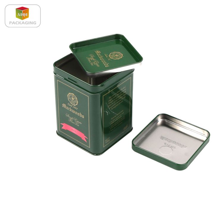 Tea Tin, Tea Box, Tea Caddy, Tin Tea Can, Tin Tea Box