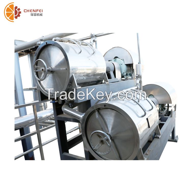 Fruit and vegetable double - channel pulping refining machine