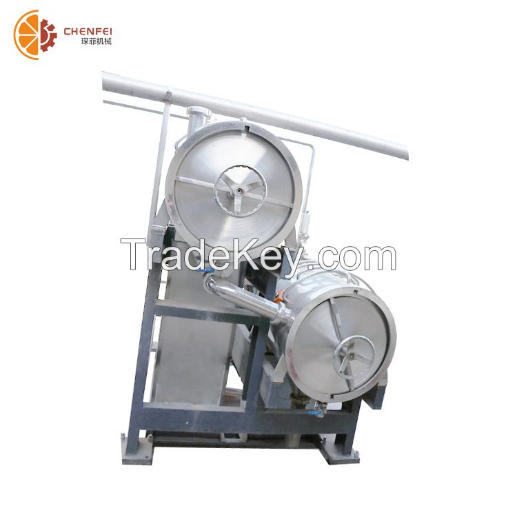 Fruit and vegetable double - channel pulping refining machine