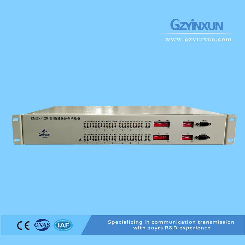 16-in & 8-out E1 Protection Switching(Failover)Equipment-ZMUX-128