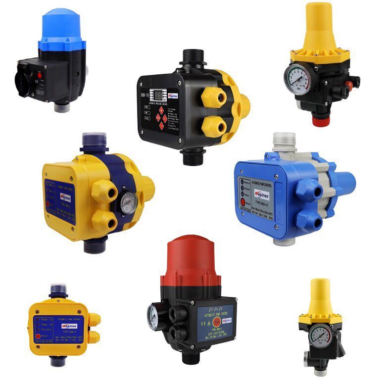 water pump pressure controllers, variable frequency drive inverters and VFD water pumps