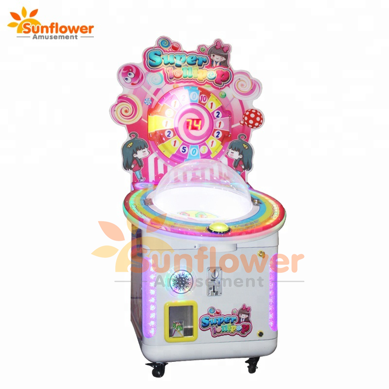 2018 Hot & New Coin Operated Lollipop Vending Game Machine