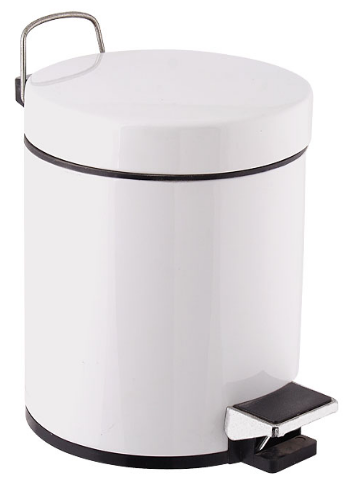 Factory supply 3.5L pedal trash can step bin 