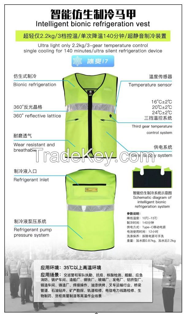 Refrigeration vest