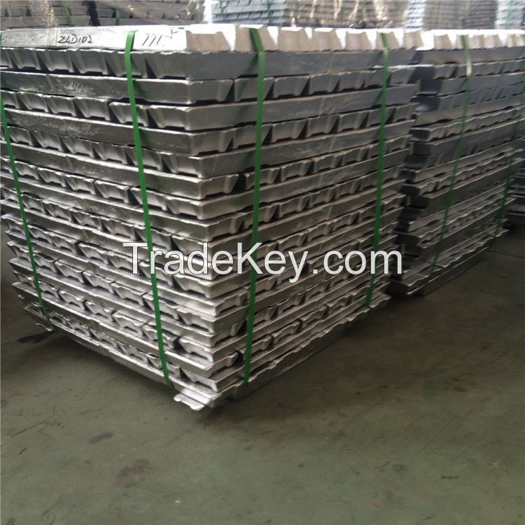 Export Aluminium Ingot Good Price 99.7% High Quality