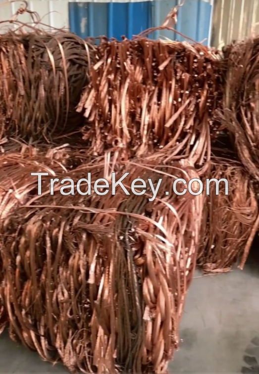 copper scrap wire high quality 99.9%