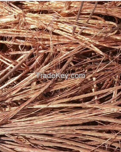 export  copper scrap wire millberry 99.9%