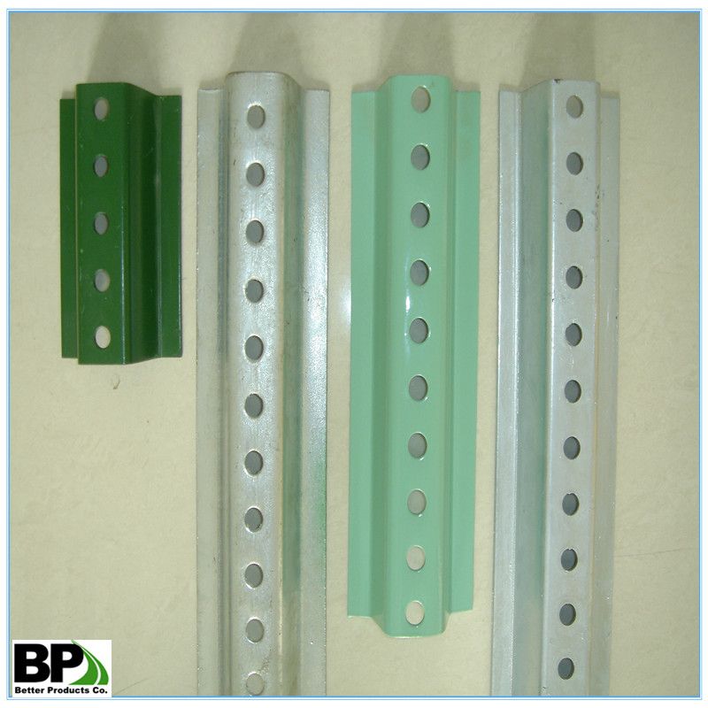 U channel Tubular Perforated Sign Posts