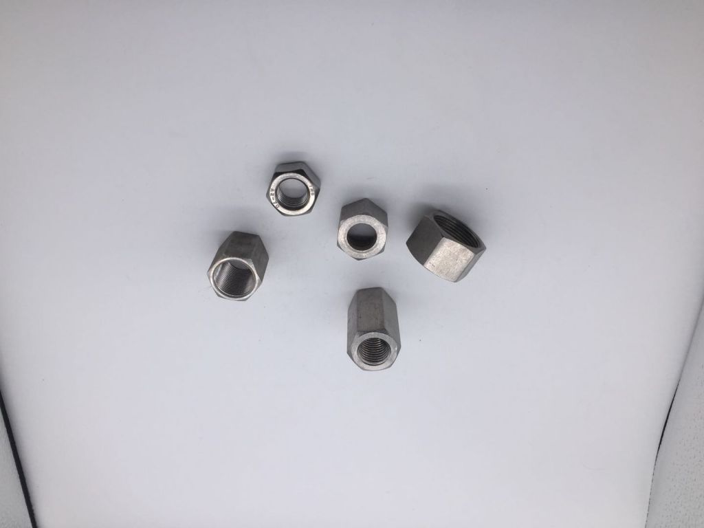 Stainless steel screw and nut