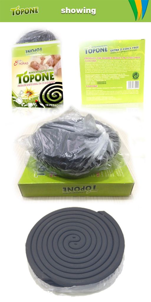2018 HOT Sale Topone Black Mosquito Coil 138mm