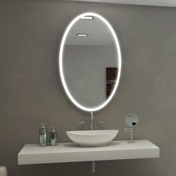 lighting bathroom mirror