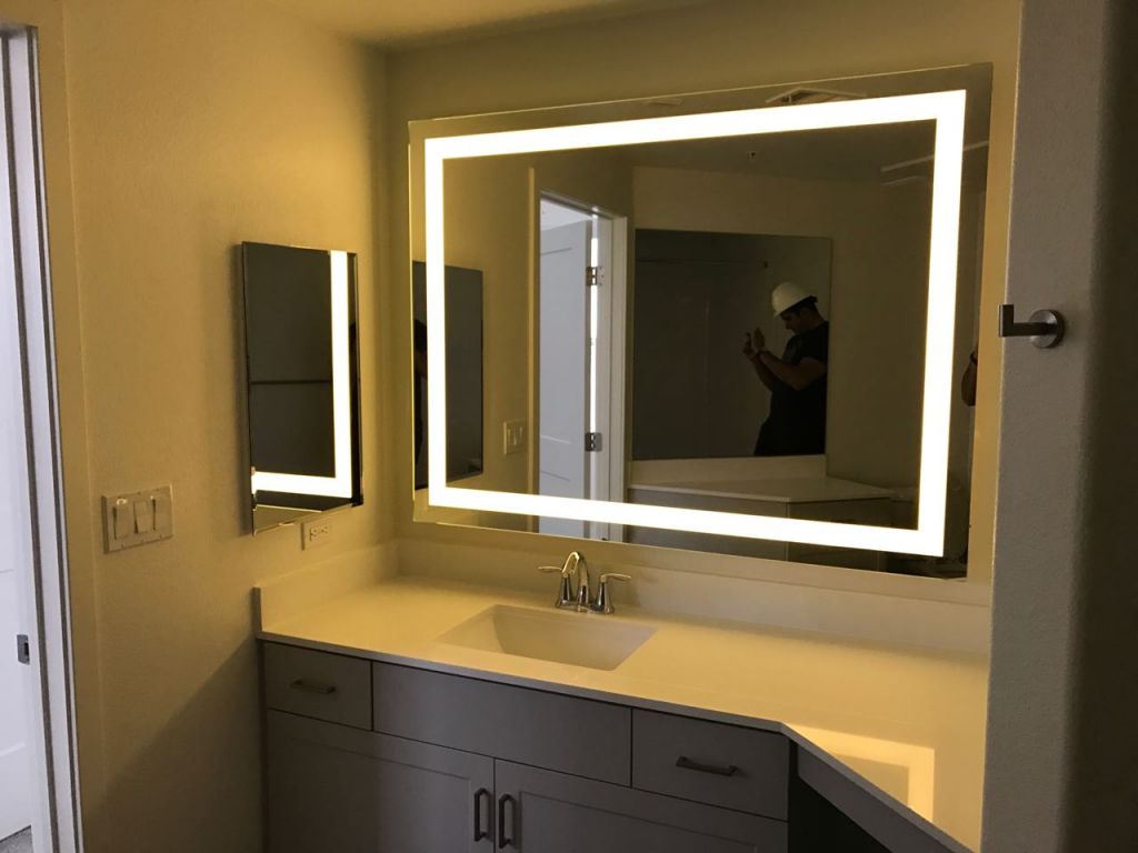 led makeup mirror