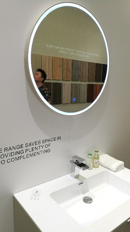 bathroom led illuminated mirror