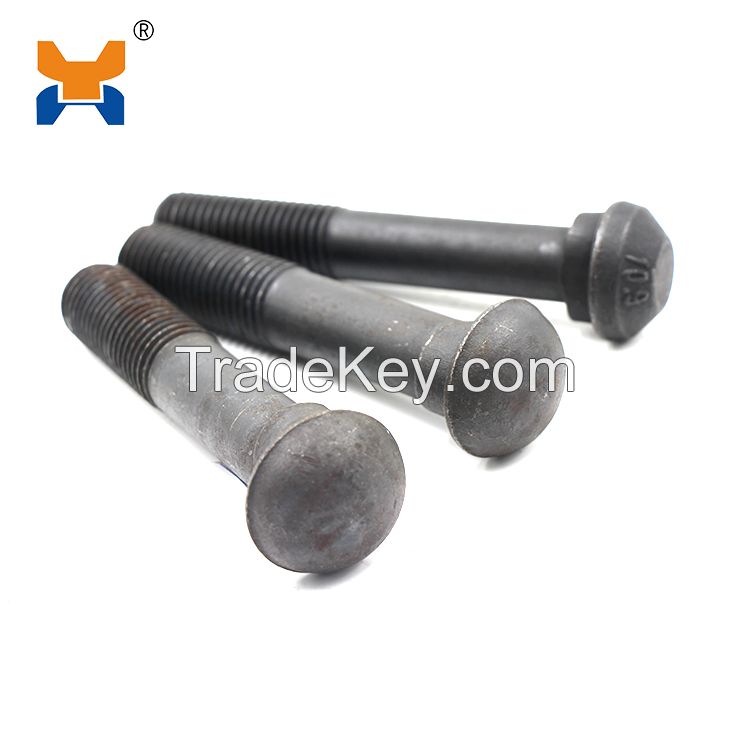 Customzied different grade rail bolt for railway fish plate