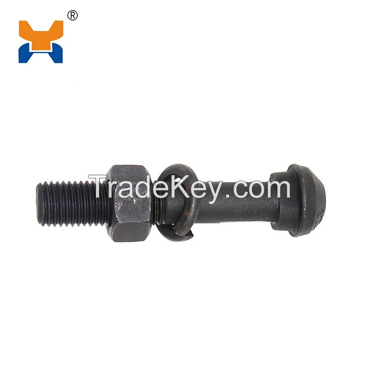 Customzied different grade rail bolt for railway fish plate