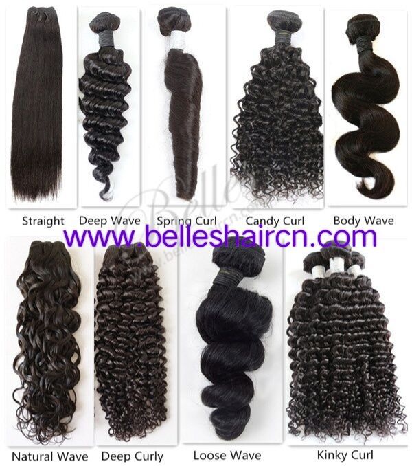 100% Human Hair Weaving in Various Texture