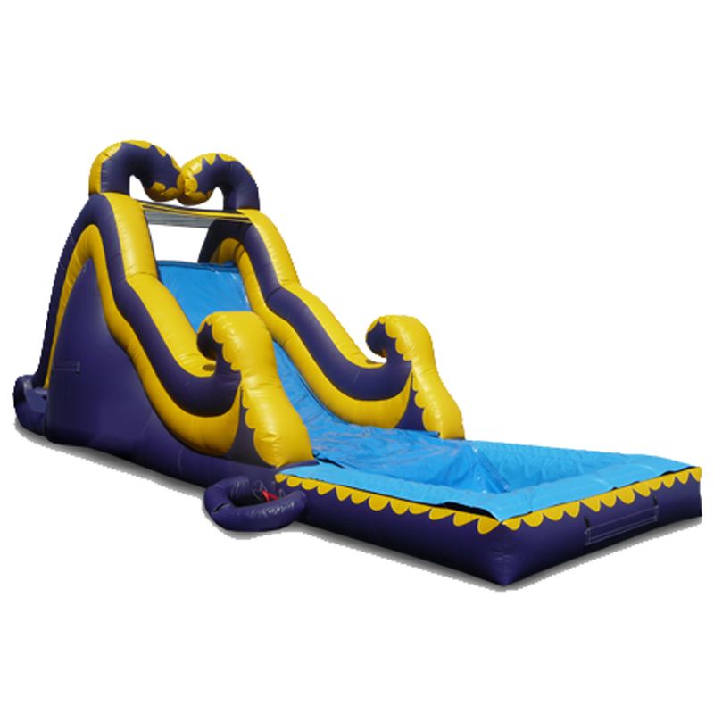 2*5*2.3m Factory price mini commercial grade inflatable water park sli