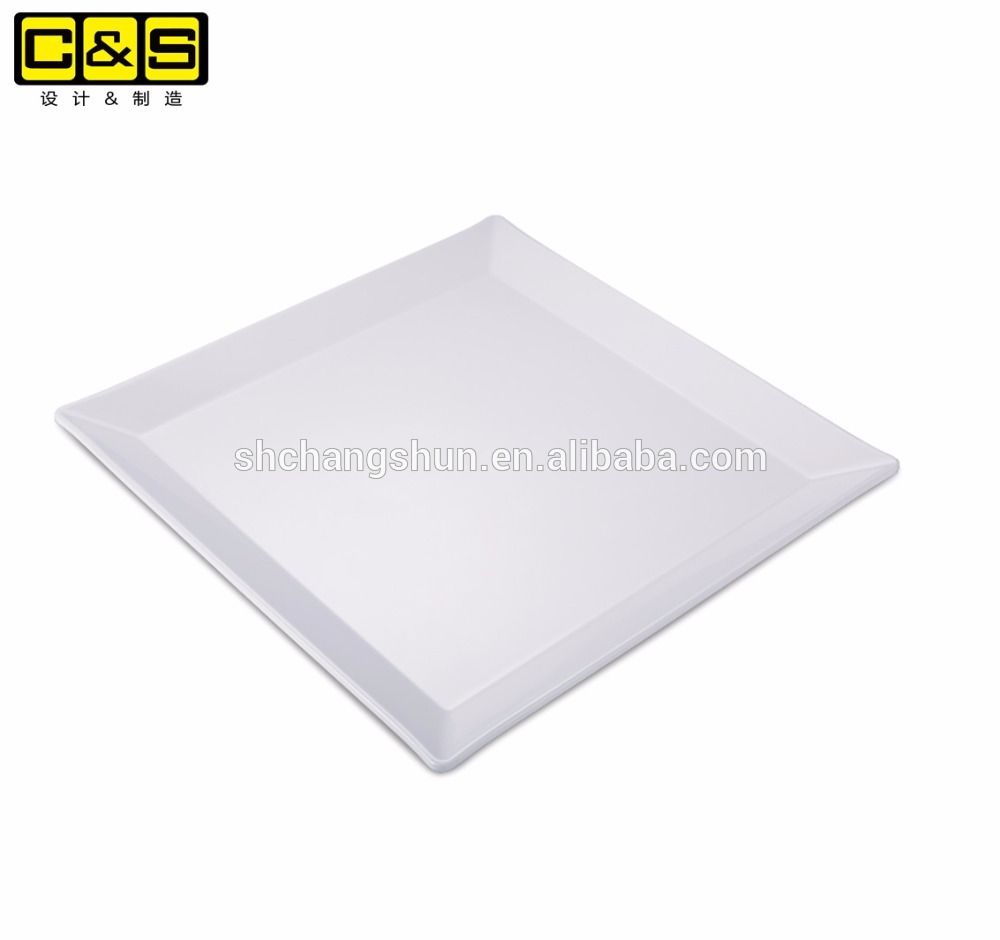 FDA Plastic Serving Tray Bakery Bread Display Trays For Food