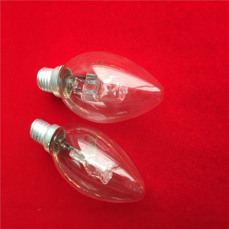 C35 halogen light lamp, E14 40w halogen light bulbs lamps