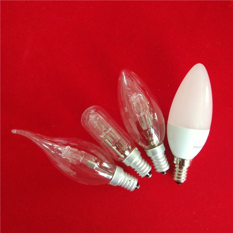CT35 halogen light lamp, E14 40w halogen light bulbs for decoration