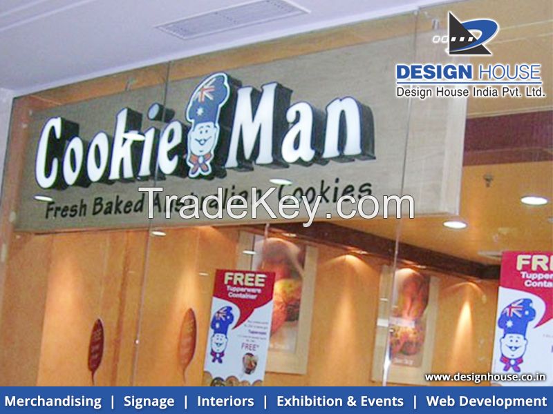 ACP sign boards designers in Delhi | Design House India Private Limited