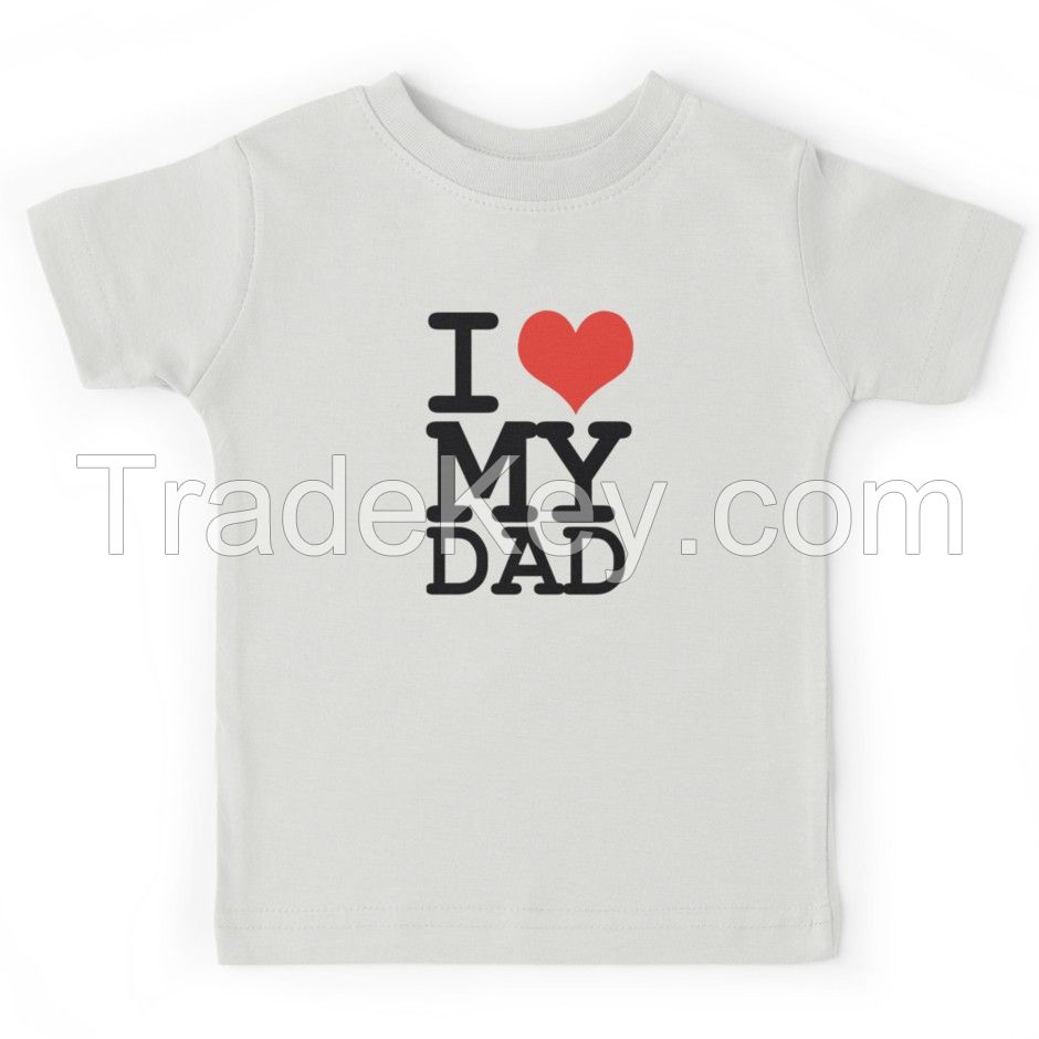 high quality with new design t shirts for childrens