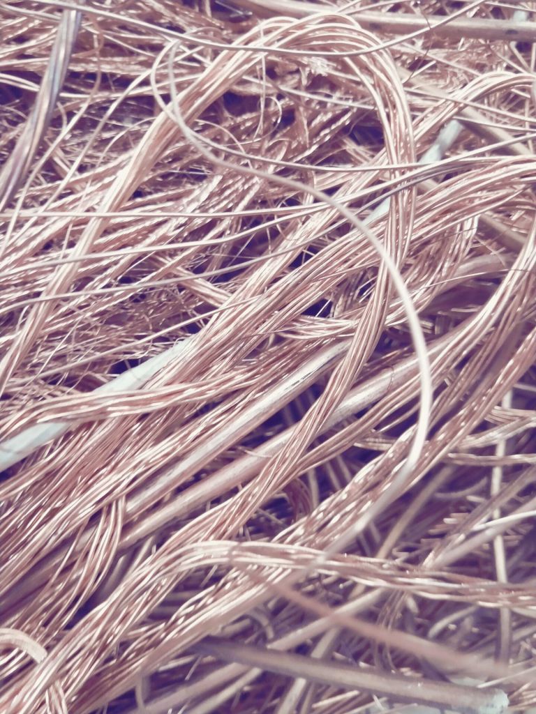 99.9%copper scrap wire millberry