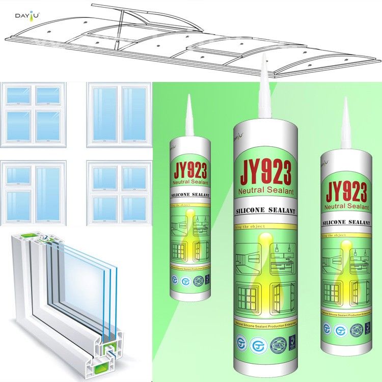 Neutral weatherproof silicone sealant