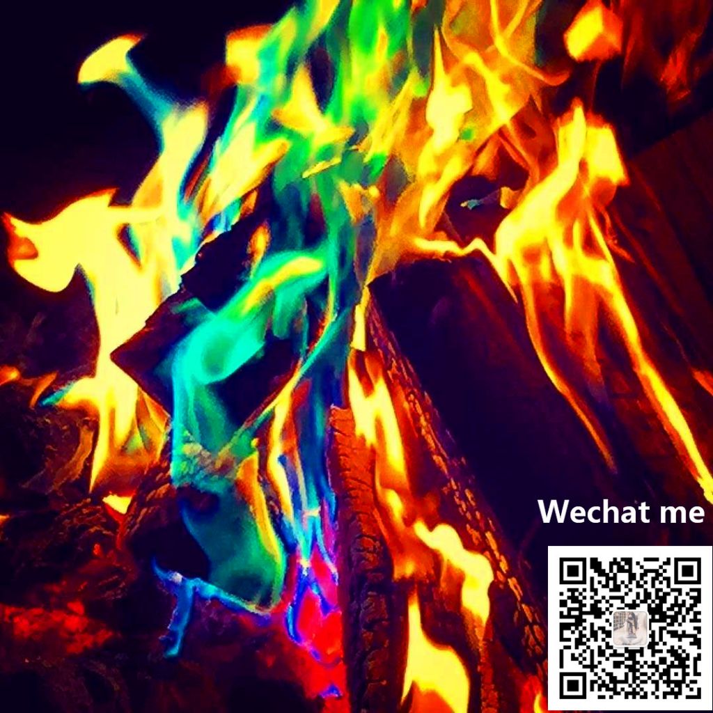 Mystical Fire color changing Flames out camping Campfire magic fire