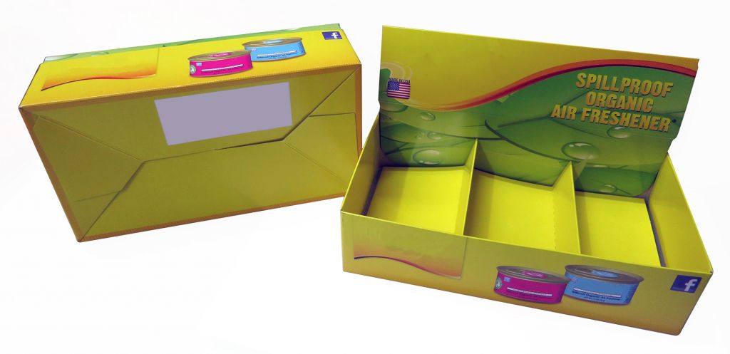 auto-bottom CMYK Pantone display box