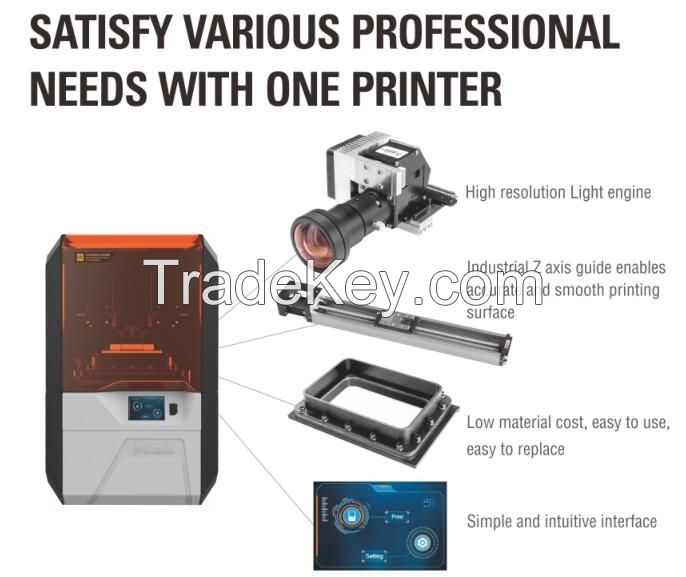 DLP 3D Printer Flashforge Hunter