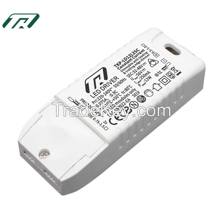 Tsingko 12W 250mA constant current led dimming driver with CE CB TUV SAA certificates