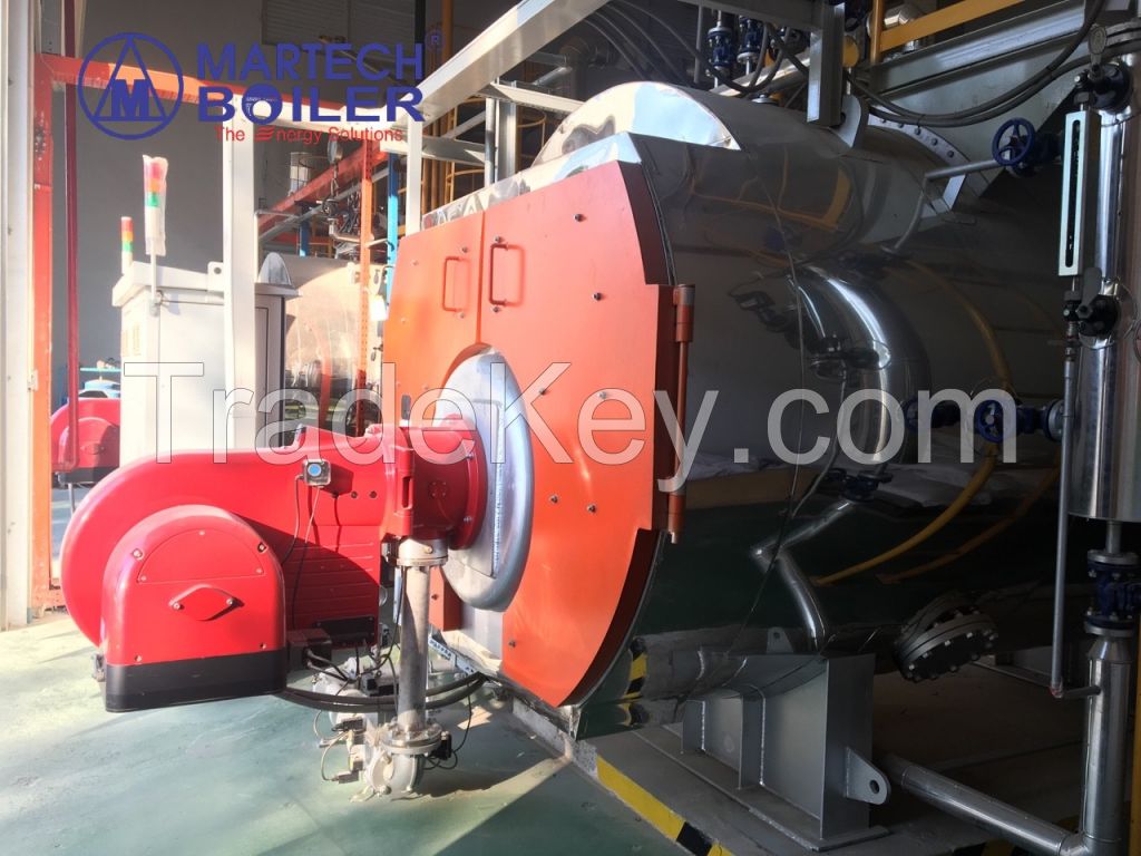 Martech Boiler Vietnam ( ASME, EN, JIS Standard ) Gas Fired Boiler