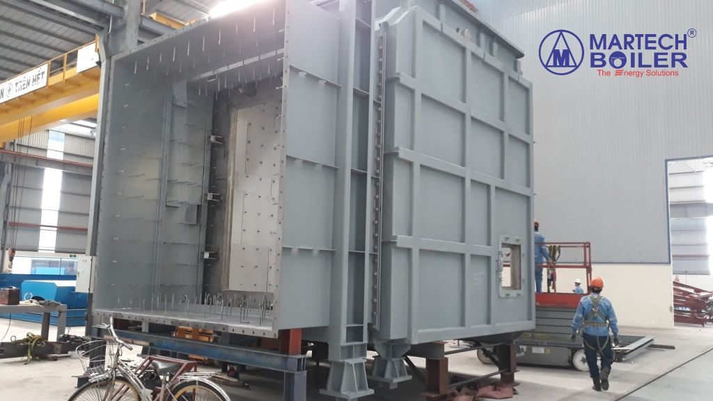 Large Steel Structure duct system for power plant