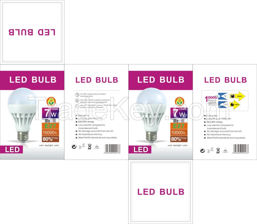 A60 LED BULB 9W